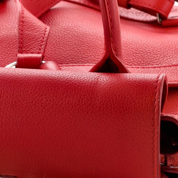 Louis Vuitton Lockme Backpack Leather Red - Picture 7 of 13